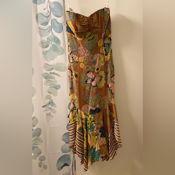 Anthropologie Floral Maxi Dress - Picture 1 of 6